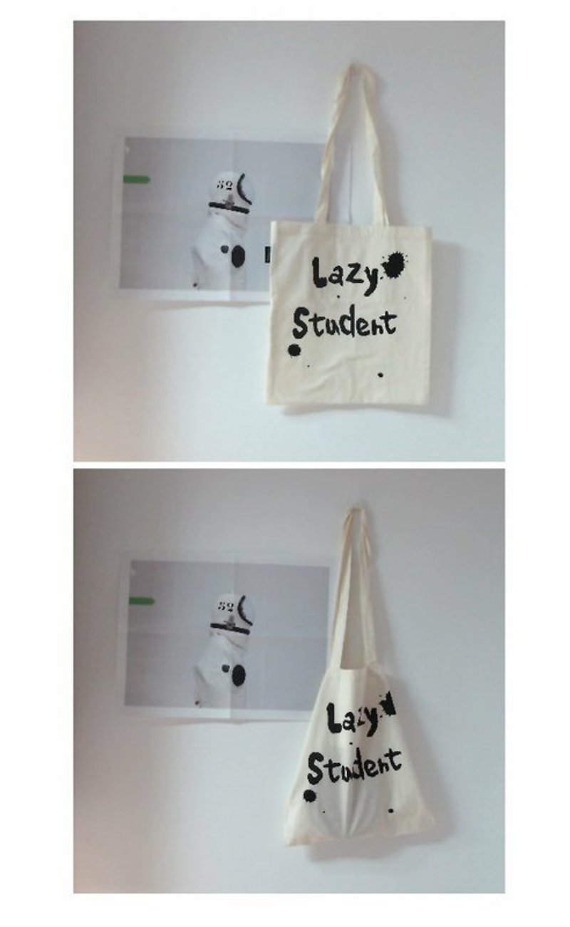 MURMUR series-Lazy student - Messenger Bags & Sling Bags - Other Materials White