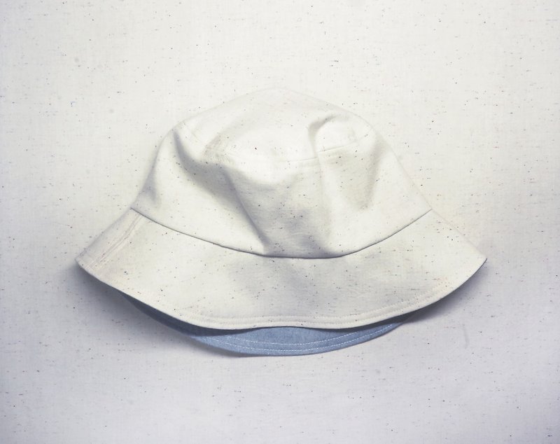好純粹漁夫帽 | 繽紛彩點 - 帽子 - 其他材質 白色