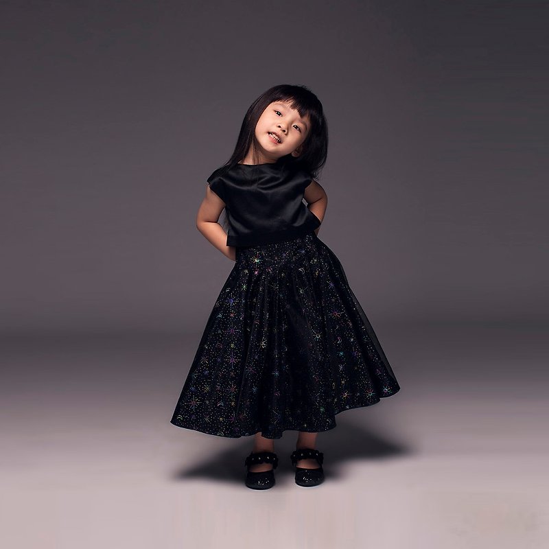 シマー アンド シャイン ドレス / FW2015 - キッズドレス - その他の素材 ブラック