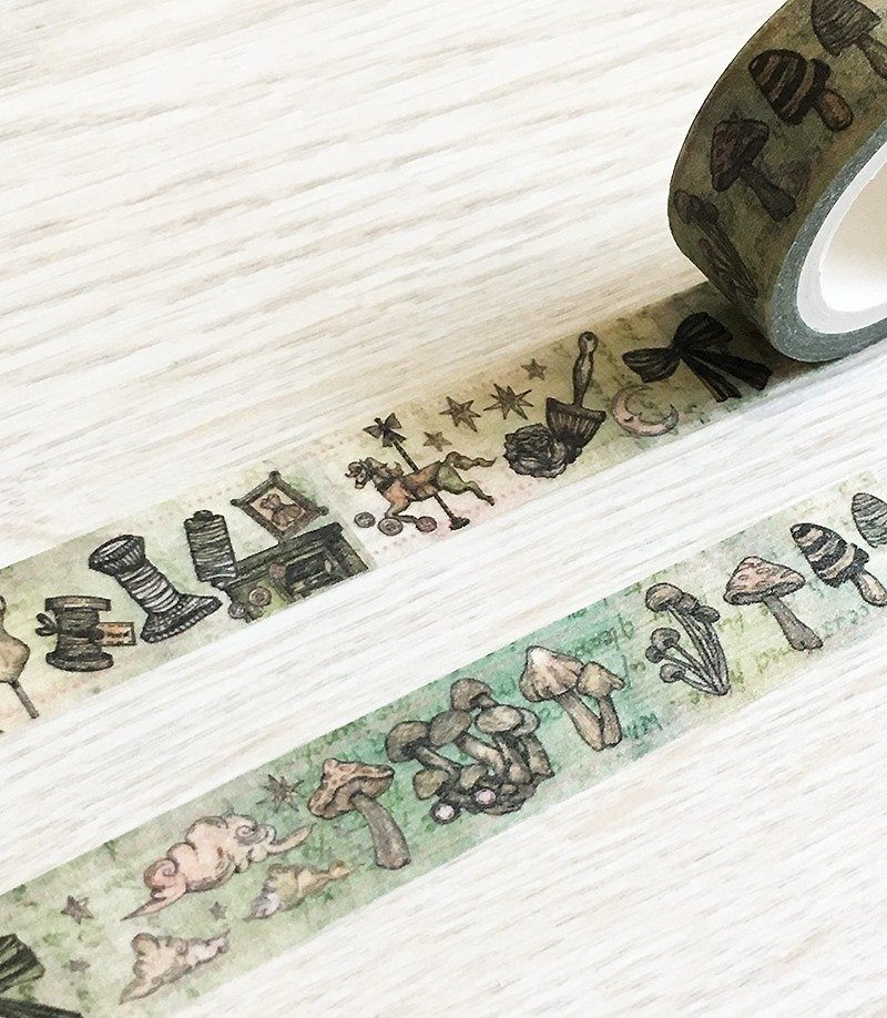 Dream Shape-Little Tailor's Dream Paper Tape - Washi Tape - Paper Gold