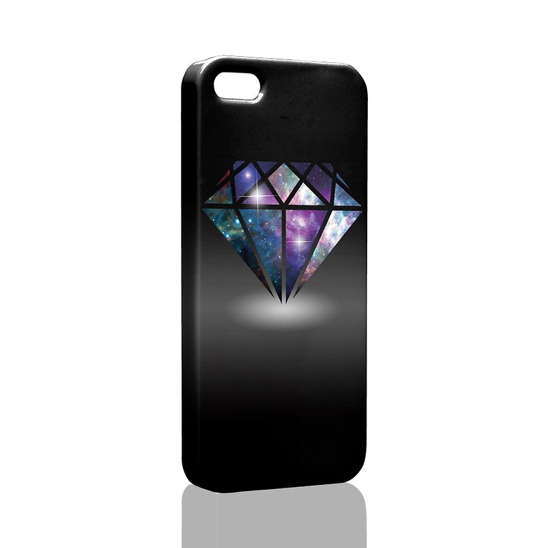 Rock Diamond (black) custom Samsung S5 S6 S7 note4 note5 iPhone 5 5s 6 6s 6 plus 7 7 plus ASUS HTC m9 Sony LG g4 g5 v10 phone shell mobile phone sets phone shell phonecase - เคส/ซองมือถือ - พลาสติก สีดำ