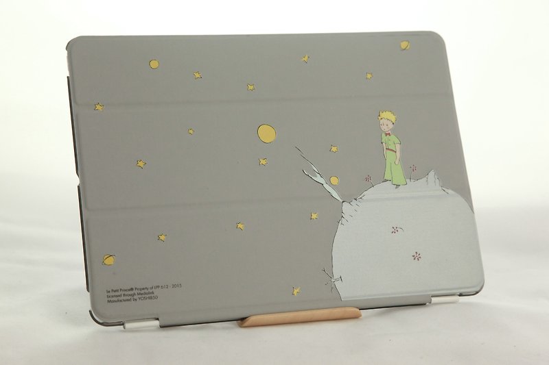Little Prince Authorized Series - iPad/iPad Air Crystal Shell - Another Planet (Gray), AA01 - เคสแท็บเล็ต - วัสดุอื่นๆ สีเทา