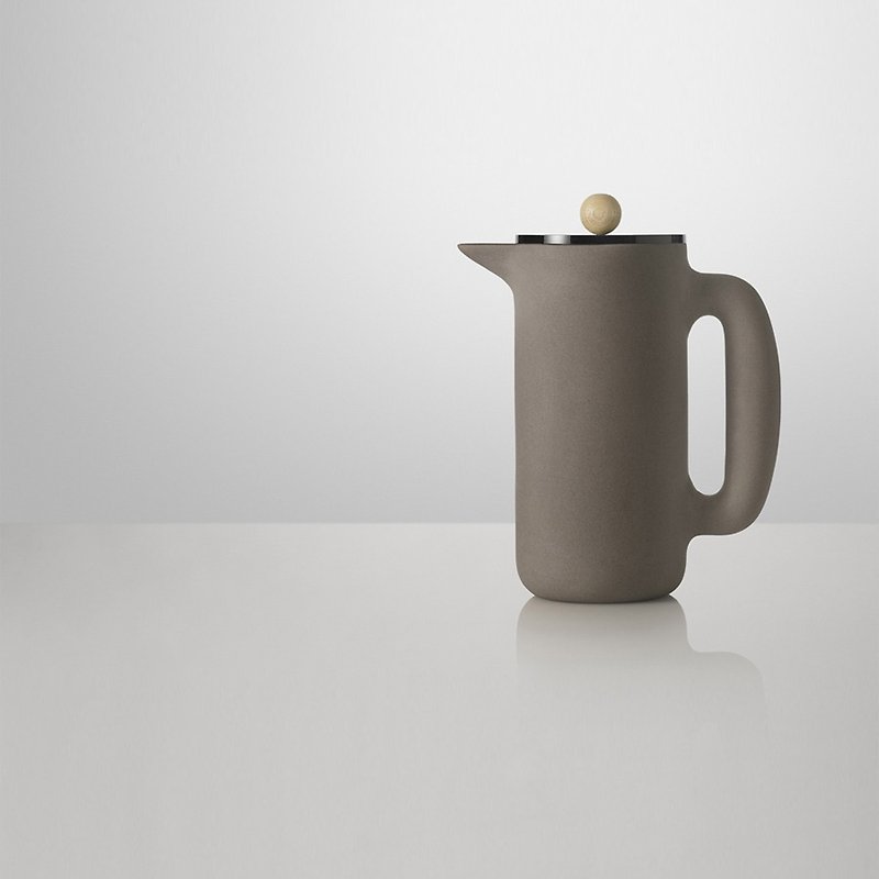 石器壓壺 | MUUTO - 咖啡壺/咖啡周邊 - 其他材質 灰色