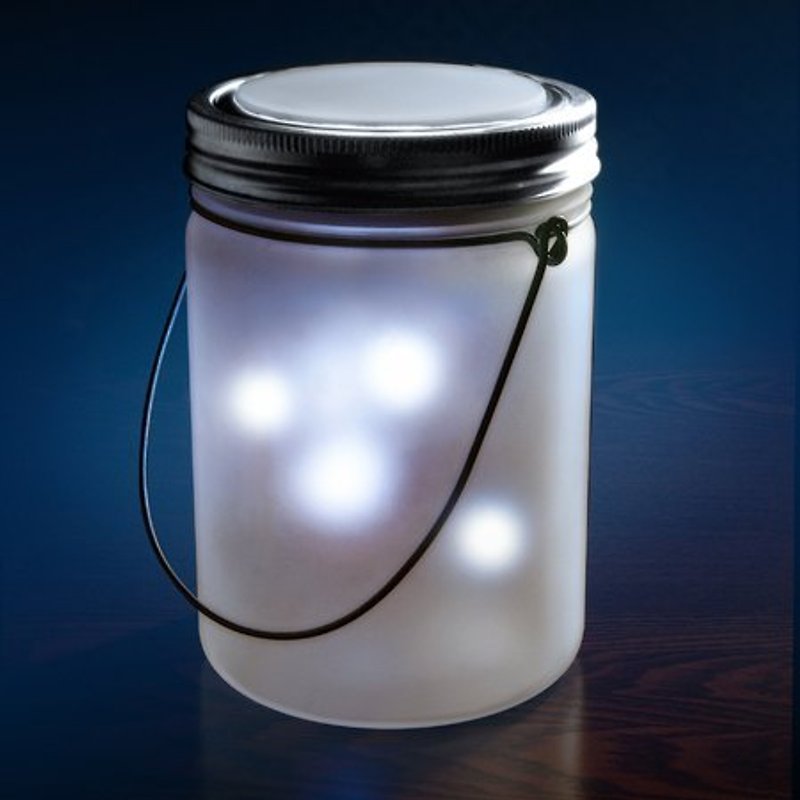 螢火蟲燈 - โคมไฟ - แก้ว ขาว
