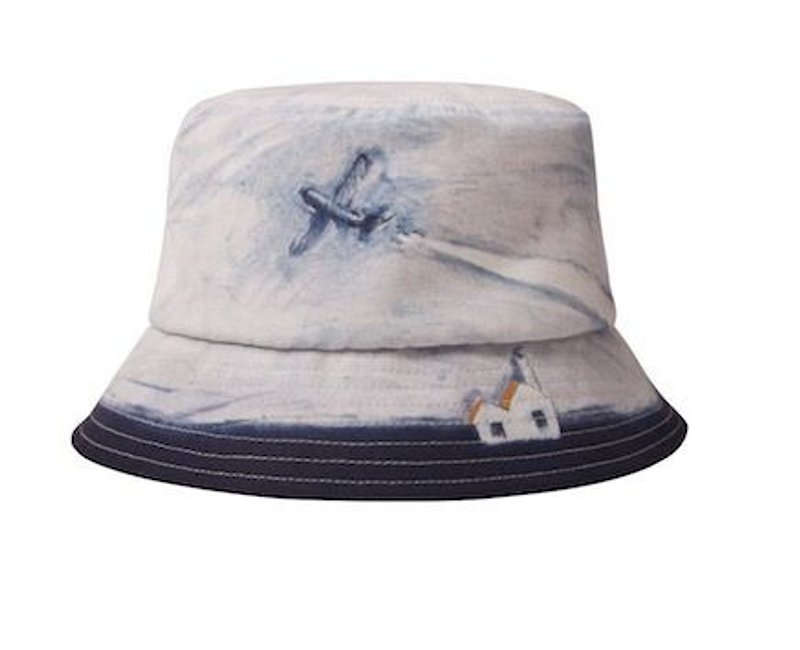 YIZISTORE Hat Scenery Series Fisherman Hat Sunshade Cap - หมวก - วัสดุอื่นๆ 