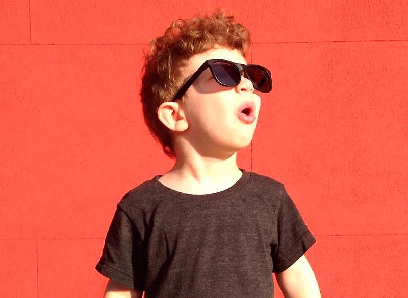 美國Hipsterkid 抗UV偏光嬰幼兒童太陽眼鏡(附固定繩) - 太陽眼鏡/墨鏡 - 塑膠 多色