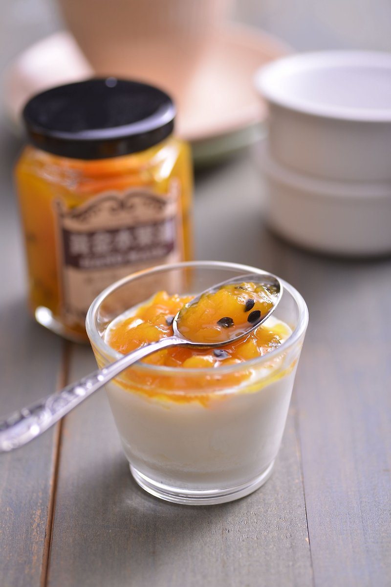 Gold Fruit Shop Handmade Jam Berry Mango - Jams & Spreads - Fresh Ingredients Yellow
