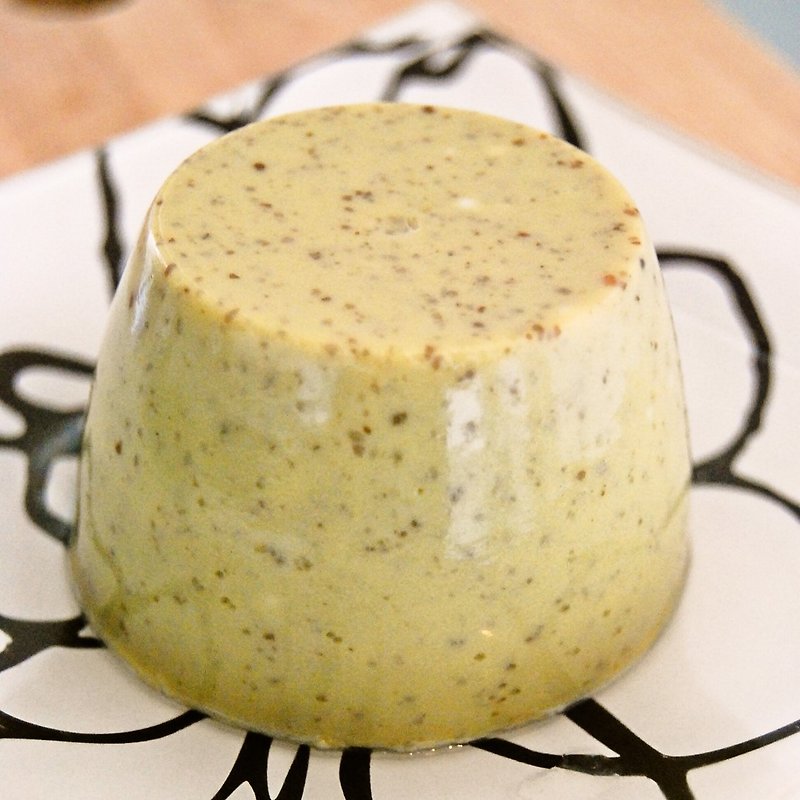 黑木耳雪綿酪 x 抹茶│蛋奶素、香醇綿滑 - 奶酪/布丁/果凍 - 新鮮食材 綠色