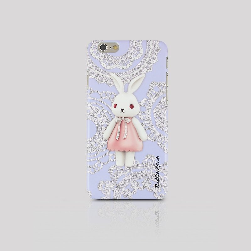 (Rabbit Mint) Mint Rabbit Phone Case - 蕾丝布玛莉 Merry Boo - iPhone 6 (M0018) - Phone Cases - Plastic Purple