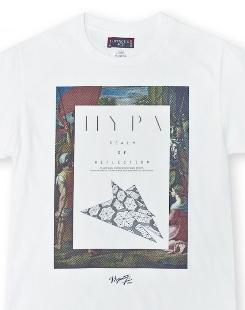 Realm of Reflection_2 by Hypnotic Ace t-shirt S size - Men's T-Shirts & Tops - Other Materials White