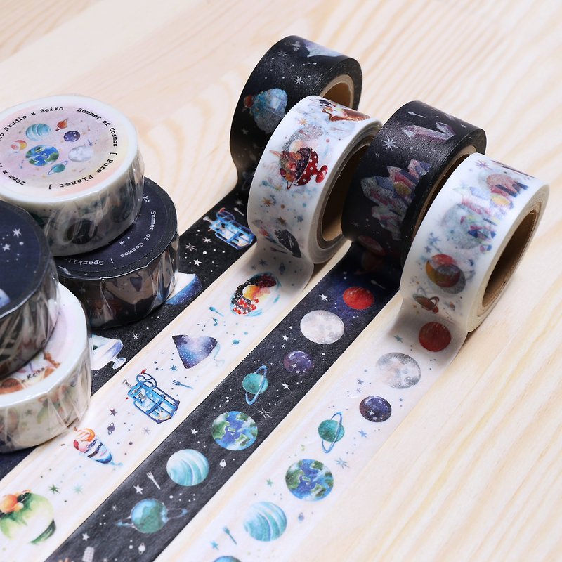 Universe Ice │A full set of four volumes purchased - Washi Tape - Paper 