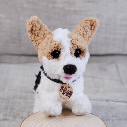 Pets avatar 13 ~ 15cm [feiwa Fei handmade doll] Corgi pet doll (Welcome to order your dog)
