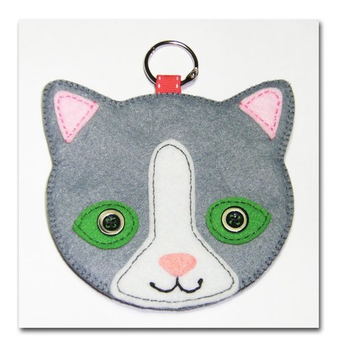 Julie Handmade 貓咪卡套