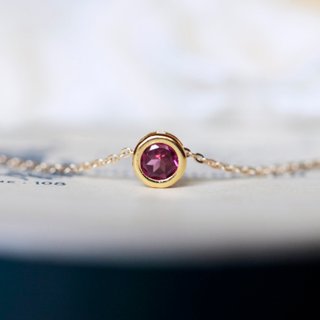 ネックレス donata［garnet］