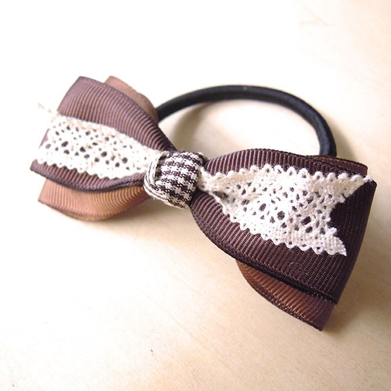 Classical elegance - Hair Accessories - Other Materials Brown