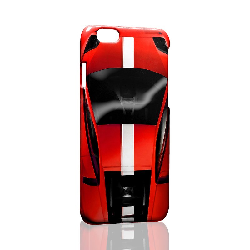 車と - 赤いスポーツカー、カスタムサムスンS5 S6 S7注4注5 iPhone 5 5S 6 6S 6 + 7 7プラスASUS HTC M9ソニーLG G4 G5はV10の電話シェル携帯電話のセット電話シェルphonecase - スマホケース - プラスチック レッド