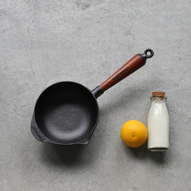 Sweden SKEPPSHULT iron sauce pot 1L - Cookware - Other Metals Black