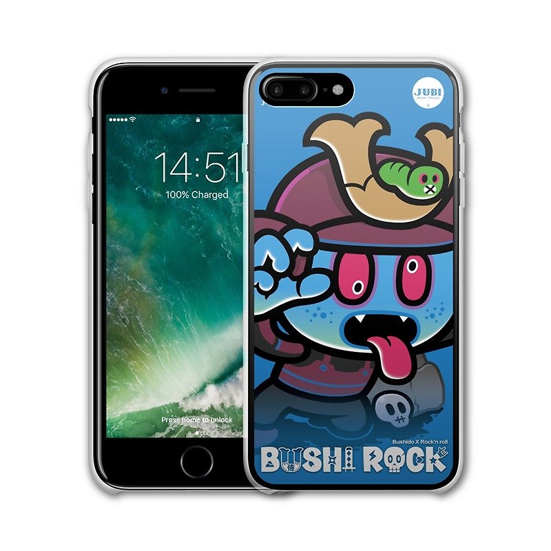 AppleWork iPhone 6/7/8 Plusオリジナルデザインケース -  JUBI PSIP-369 - スマホケース - プラスチック ブルー