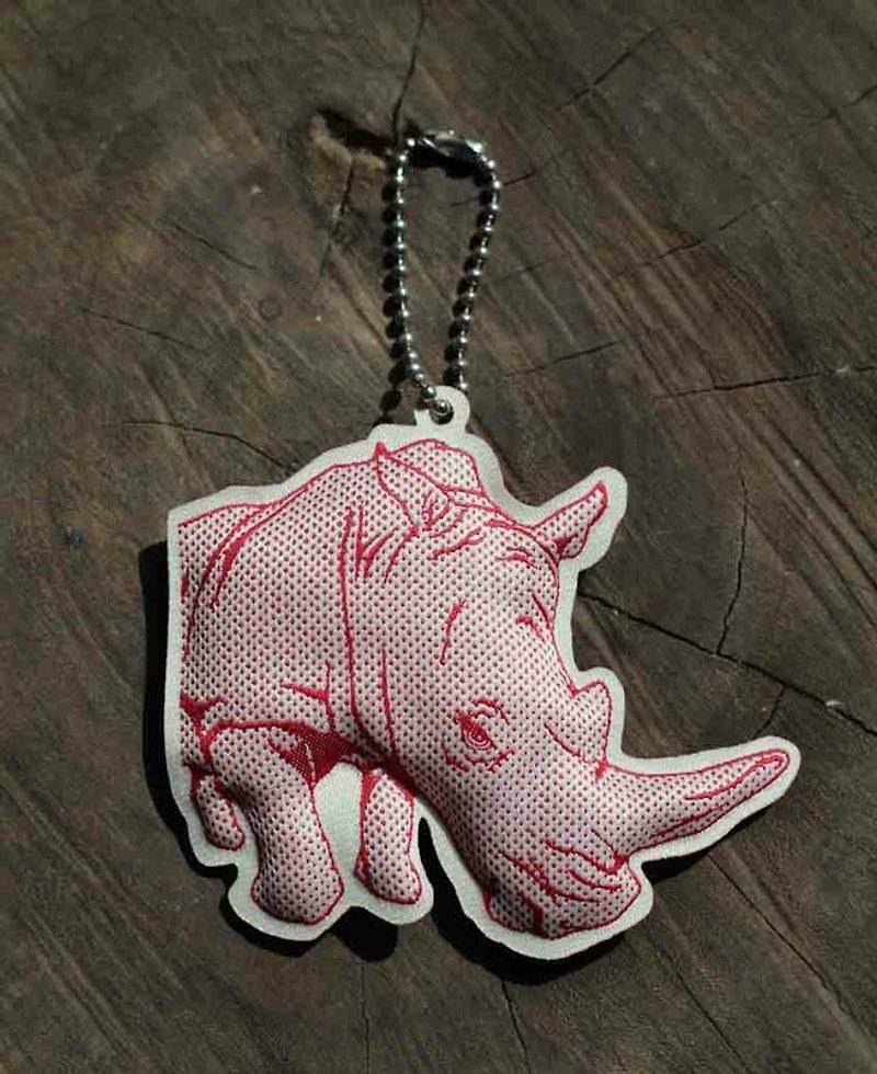Animal charm (rhino) - Charms - Other Materials 