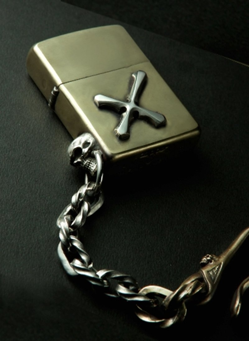 Cross Lighter | 十字架打火機 - 吊飾 - 其他金屬 金色