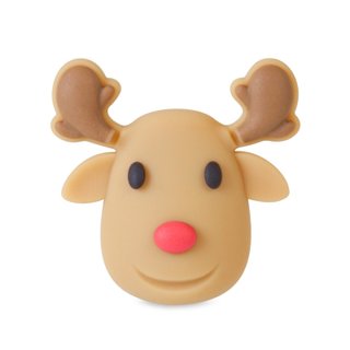 Bone Button interchangeable buckle colorful funny - elk