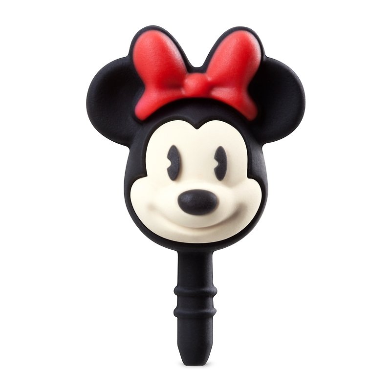 Minnie Ear Cap Dustproof Earphone Plug-Minnie - Phone Stands & Dust Plugs - Silicone 