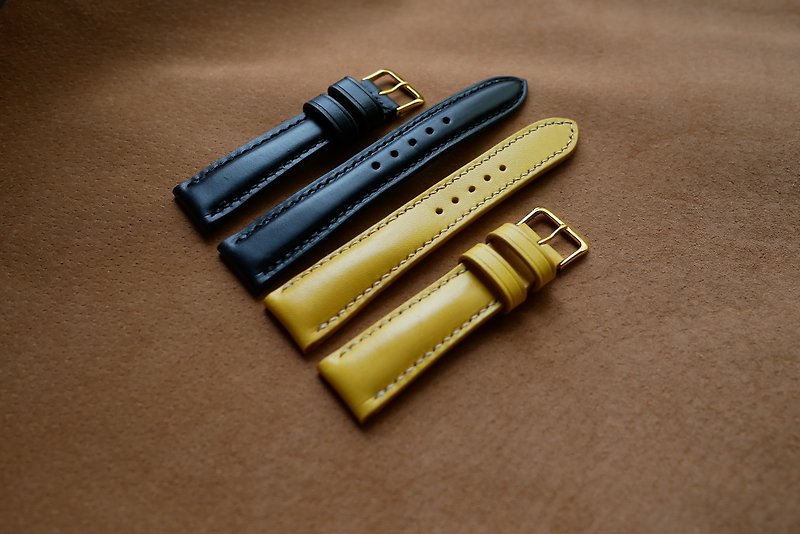 Handmade leather strap, substitute strap, special strap / OMEGA, Panerai, ROLEX, IWC - นาฬิกาผู้หญิง - หนังแท้ สีนำ้ตาล