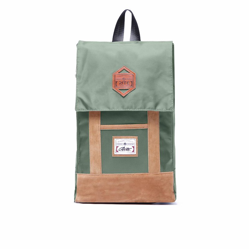 2014 autumn new | Green Man bag - army green nylon | - กระเป๋าเป้สะพายหลัง - วัสดุอื่นๆ สีเขียว