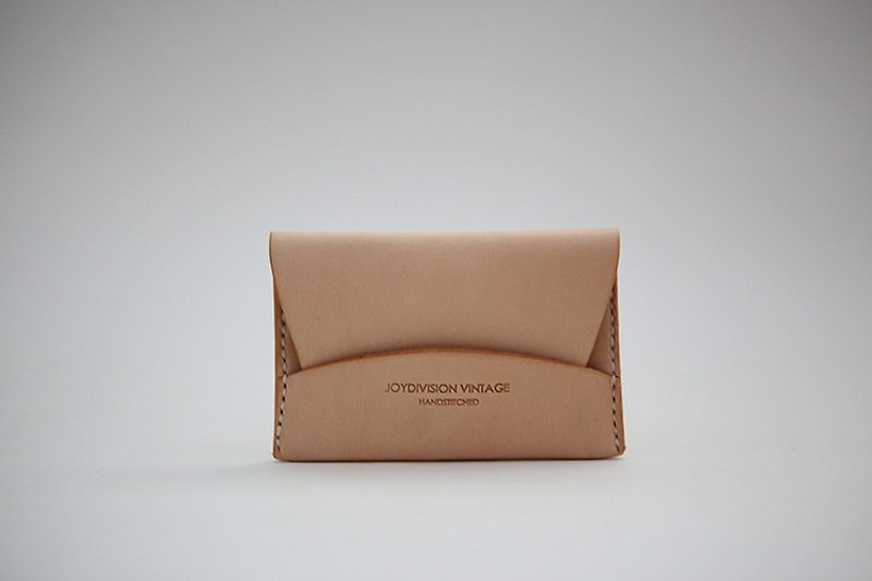 joydivision vintage handmade leather card package - Other - Genuine Leather Khaki