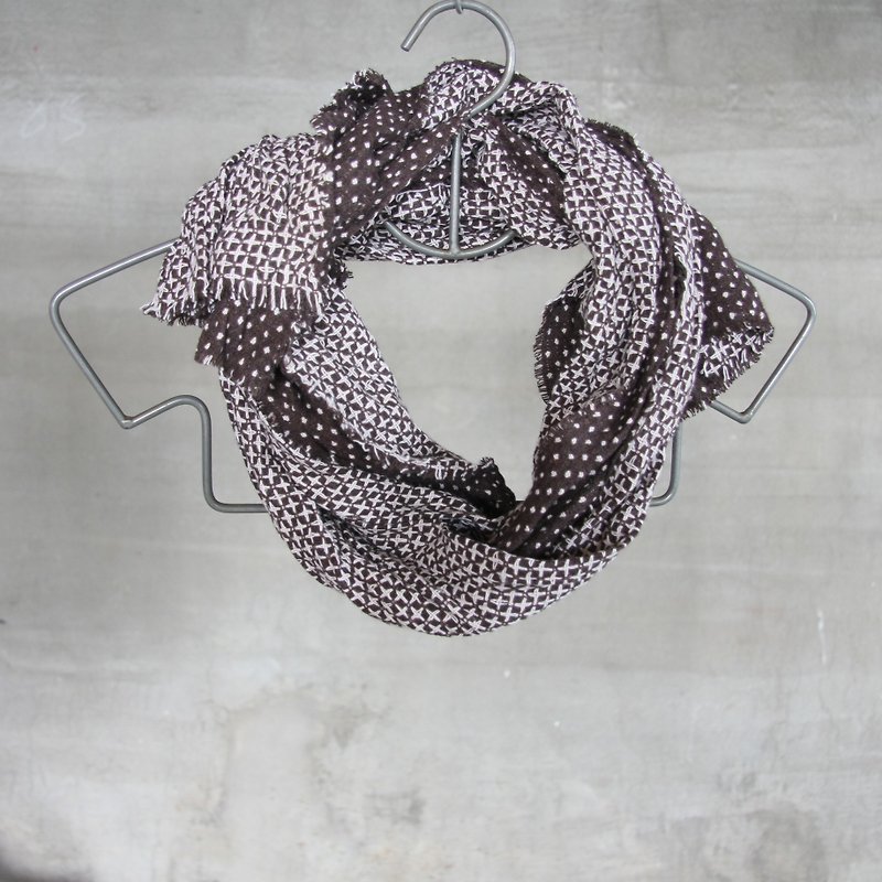 Pure cotton double-sided scarf - Scarves - Other Materials 