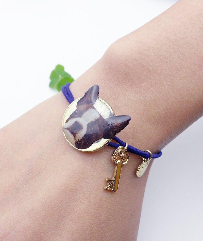 [Lost and find animals] plans to order hand with headdress - Bracelets - Other Metals Multicolor