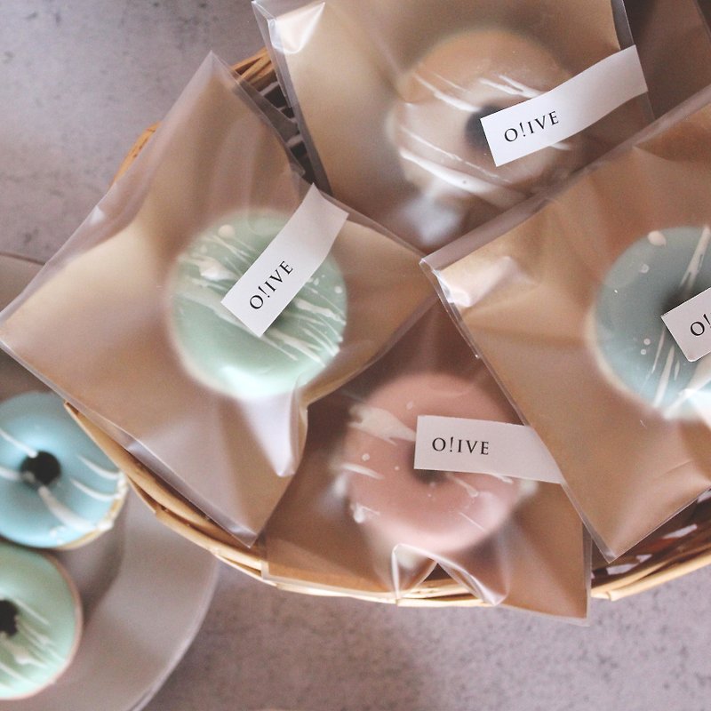 其他材質 肥皂/手工皂 粉紅色 - 【客製】甜甜圈手工皂 (24入組) - 婚禮派對訂製