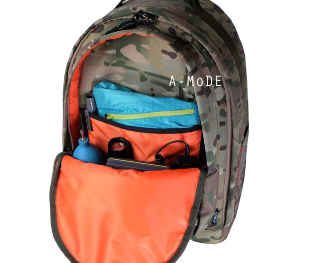 Camo camera backpack on sale