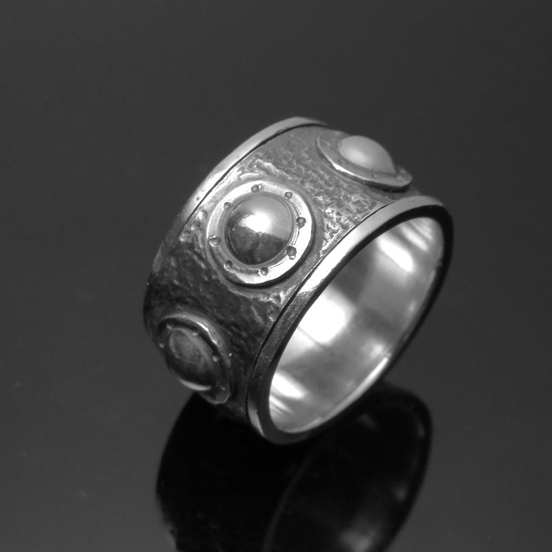 Transfer series / Totem transfer ring / 925 Silver/ customized - แหวนทั่วไป - โลหะ สีเงิน