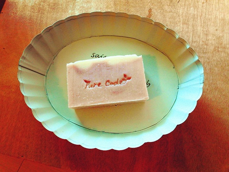 Pure Barcode - Rose Elegant Princess Handmade Soap (Handmade Soap). Suitable for medium and dry skin - ผลิตภัณฑ์ล้างมือ - พืช/ดอกไม้ สึชมพู