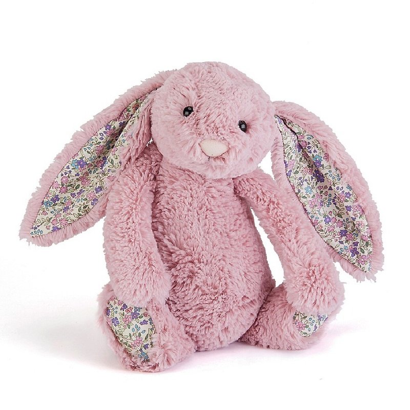 Jellycat Blossom Tulip Bunny 18cm - Stuffed Dolls & Figurines - Cotton & Hemp Pink