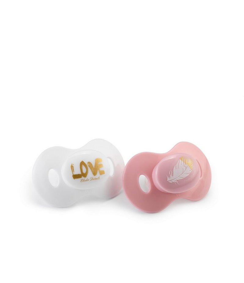 [Elodie Details] Pacifier - Feather Love - Other - Silicone White