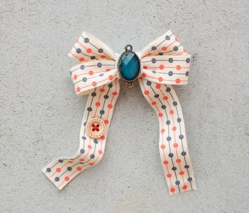 [Brooch] Taisho Romance Brooch-Taisho Romance Brooch - Brooches - Other Materials Orange