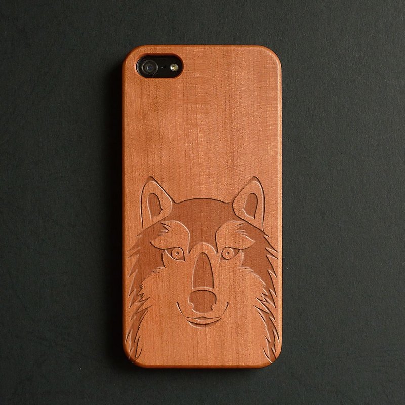 Real wood engraved iPhone 6 / 6 Plus case S030 - Phone Cases - Wood Multicolor