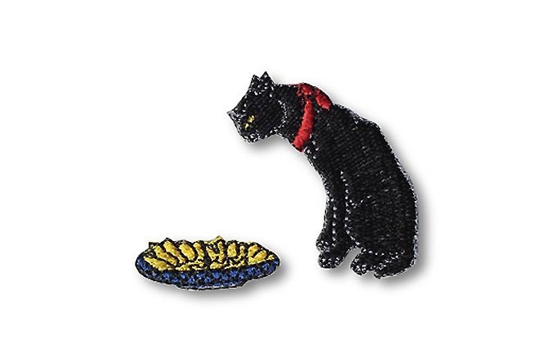 [Jingdong all KYO-TO-TO] cat feeding good fifty-three Cloth シ an have DANGER _ Cat (PO former) Embroidery - Knitting, Embroidery, Felted Wool & Sewing - Thread Black