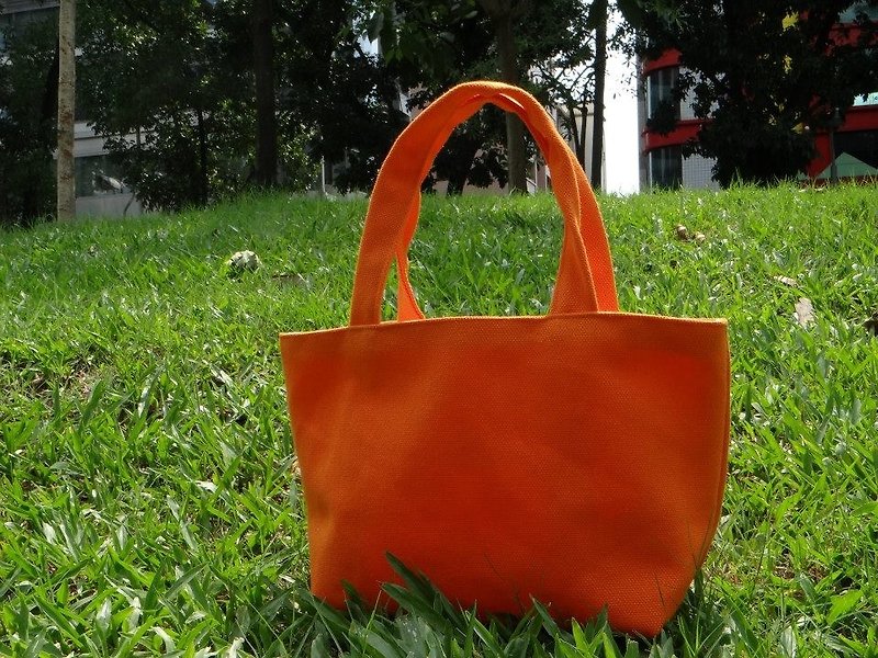 小橘子 手提袋 - 手提包/手提袋 - 其他材質 橘色