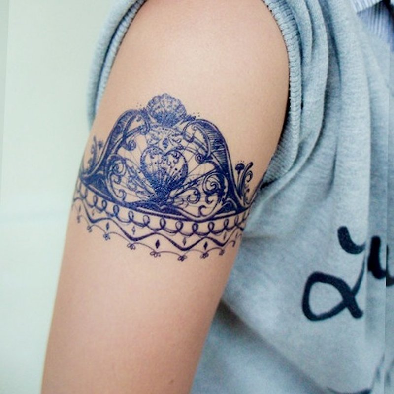 Boho Spiritual Pearl Crystal Romantic Bohemian Gothic Temporary Tattoo Stickers - Temporary Tattoos - Paper 