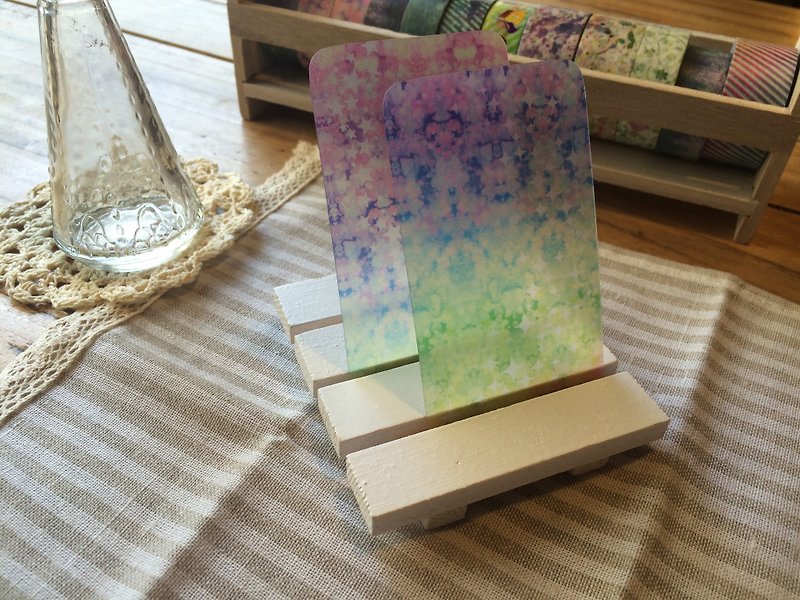 Defocus series dispensing sheet - Cards & Postcards - Plastic Multicolor