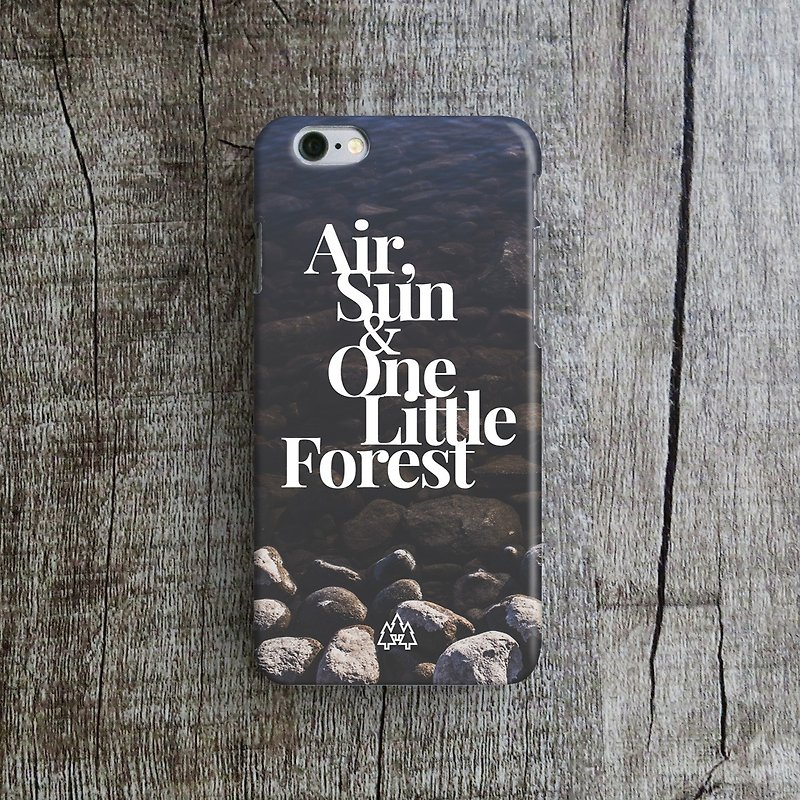 OneLittleForest - 原創手機保護殼- iPhone 6, iPhone 6 plus-  河澗小石 - 手機殼/手機套 - 塑膠 灰色