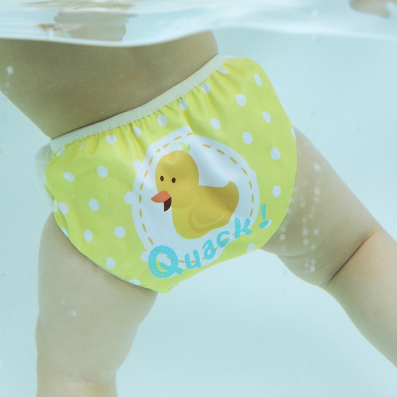 S1 Swimava小黃鴨嬰兒游泳尿褲-L - 其他 - 其他材質 黃色