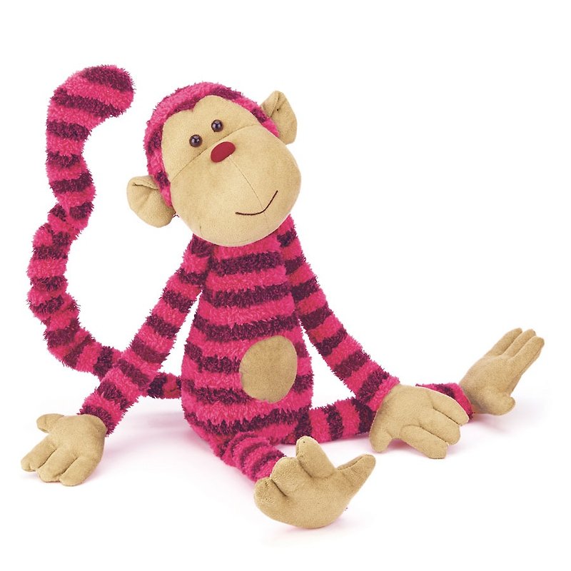 Jellycat MILLICENT MONKEY 42cm 迷彩猴 - 玩偶/公仔 - 其他材質 紅色