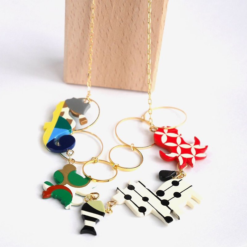 Theme park necklace - Necklaces - Plastic Multicolor