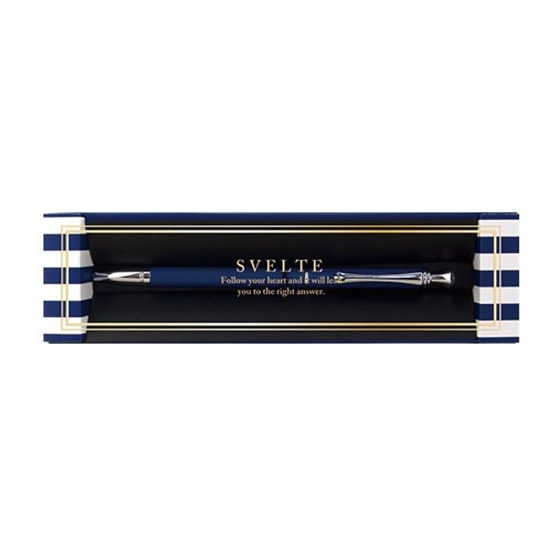 Japan [LABCLIP] Svelte Series Gift Pen Gift Box / Blue - Ballpoint & Gel Pens - Other Metals Blue