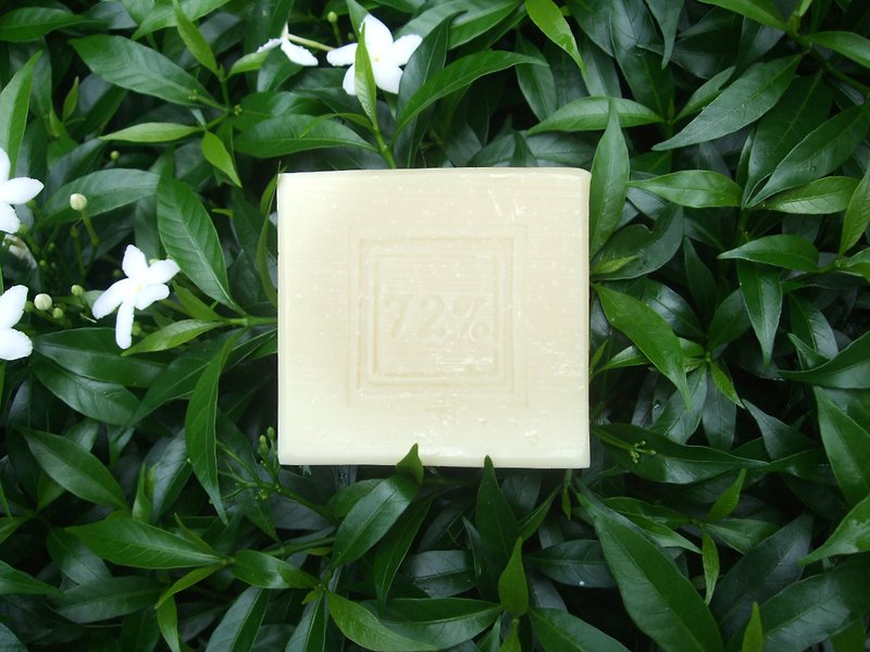 72% Olive Marseille Soap-More than one year old soap - สบู่ - พืช/ดอกไม้ ขาว