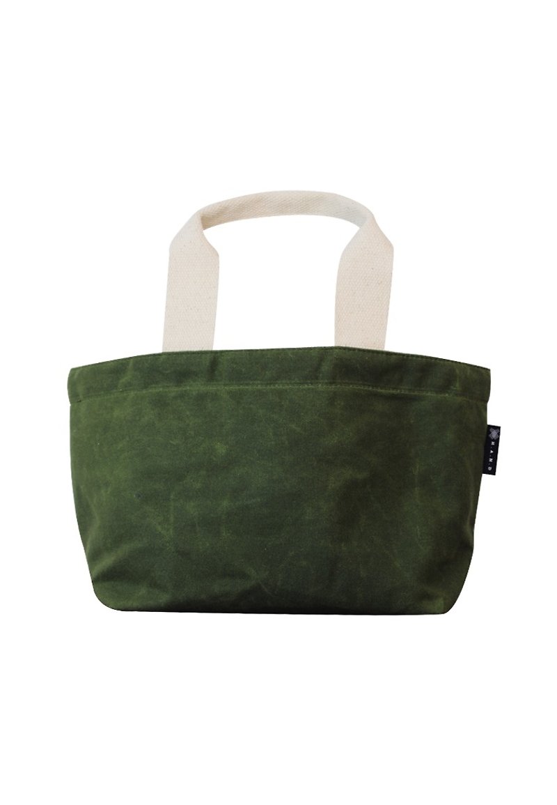H.A.N.D 時尚輕巧 帆布手提包 午餐袋 手提包  - 綠 - 奶粉袋/媽媽袋 - 其他材質 綠色